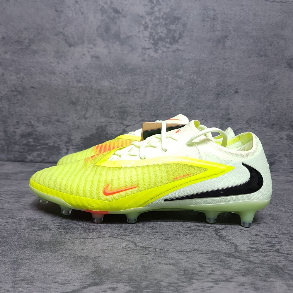 NIKE Phantom 6 Low Elite AG-Pro ACC Cleats Mens 6 Womens 7.5 Crimson Limelight
